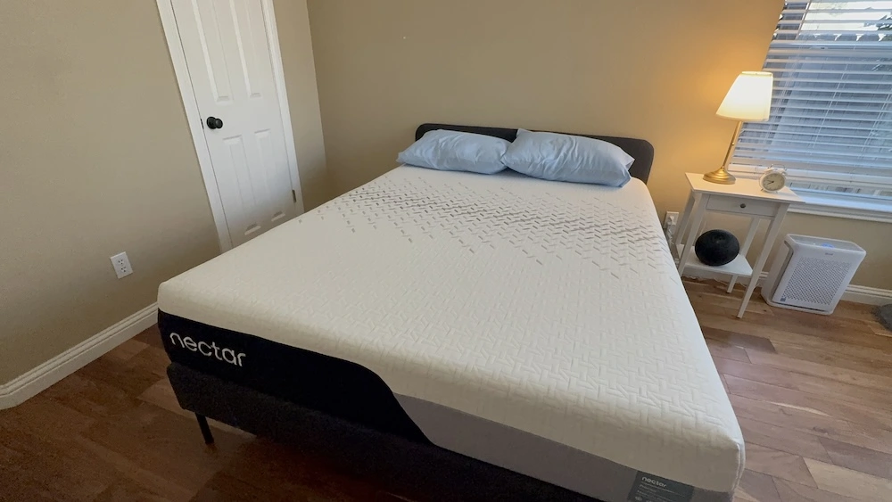 Nectar Premier mattress overview in Mattress Millionaires home sleep lab