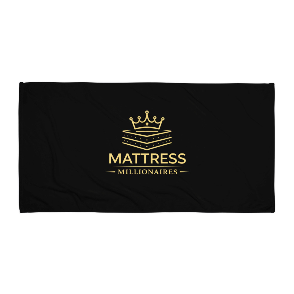 Mattress Millionaire Logo - Towel