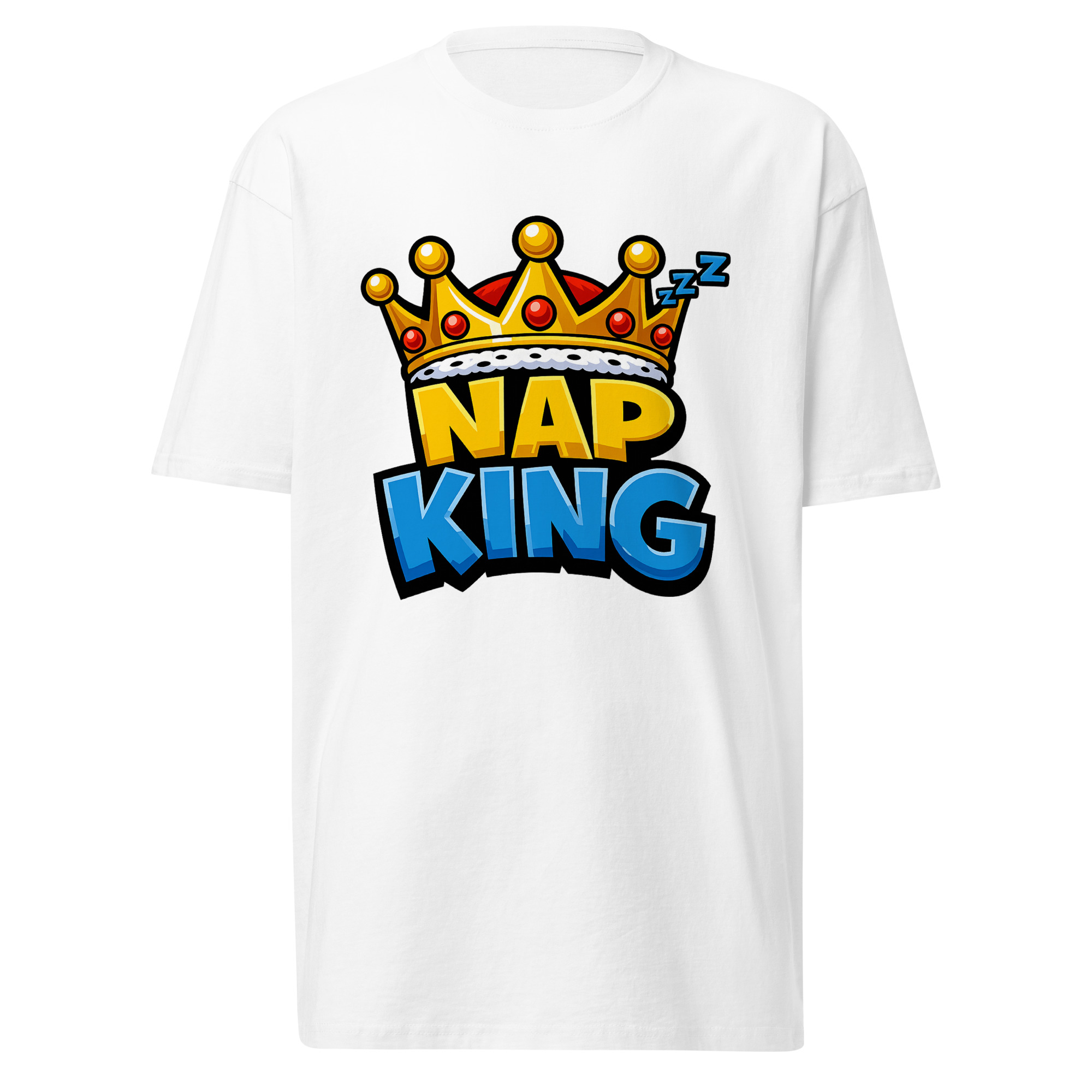 Nap King - Men’s premium heavyweight tee