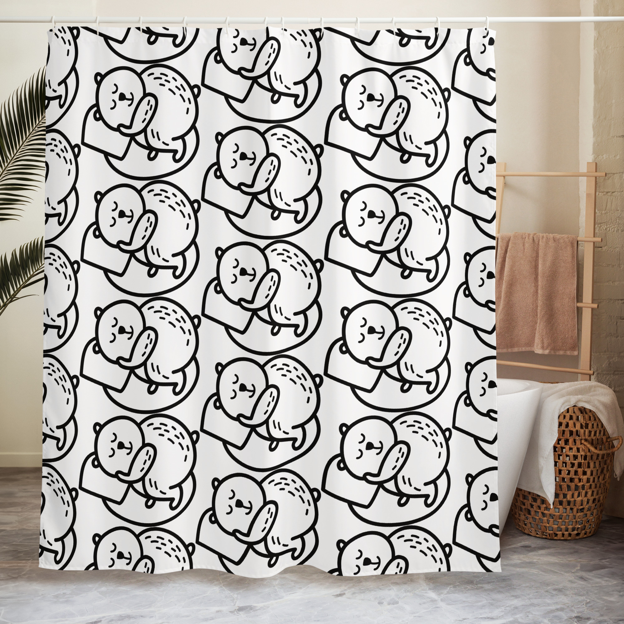 Sleeping Bear - Shower curtain