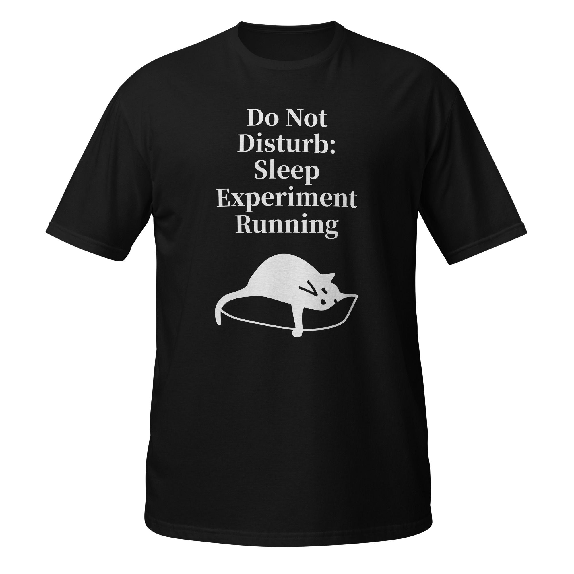 Sleep Experiment Running - Short-Sleeve Unisex T-Shirt