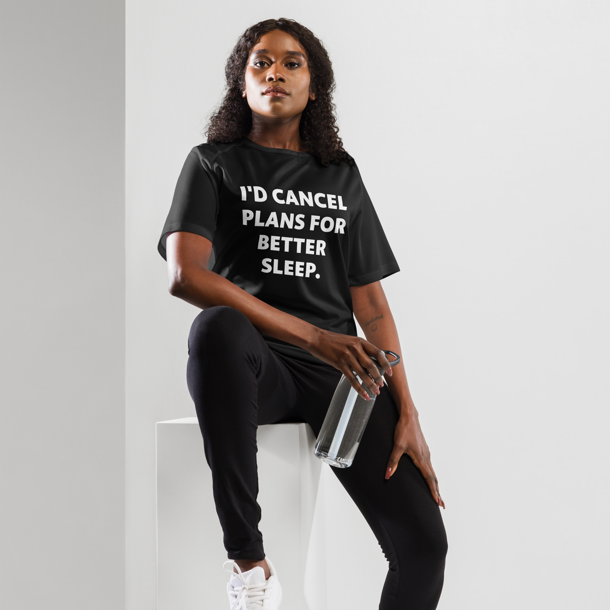 I'd Cancel Plans For Better Sleep - Unisex sports jersey