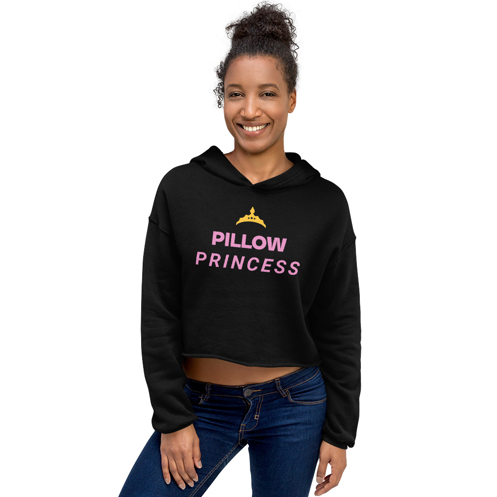 Pillow Princess - Crop Hoodie